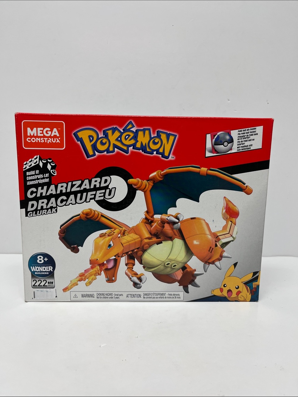 Mega Construx Pokémon Charizard Building Set - NEW!